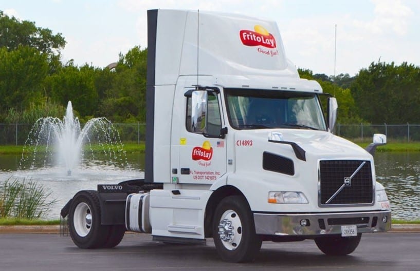 Fuel Efficiency Demonstrated by Frito Lay Class 8 Truck