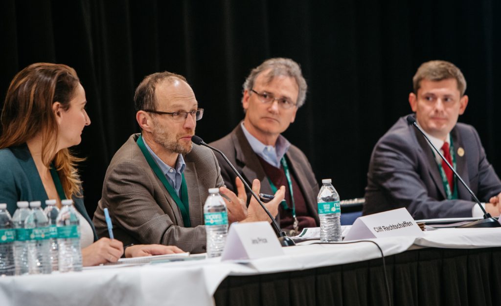 Cliff Rechtschaffen speaks at Rethink Methane