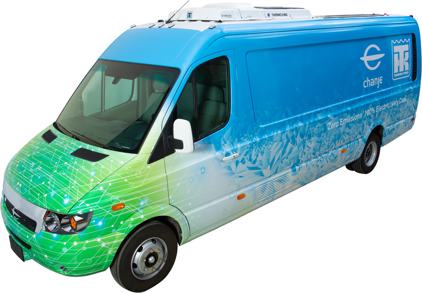 Battery Electric Refrigerated Delivery Truck Debuts Advanced Clean