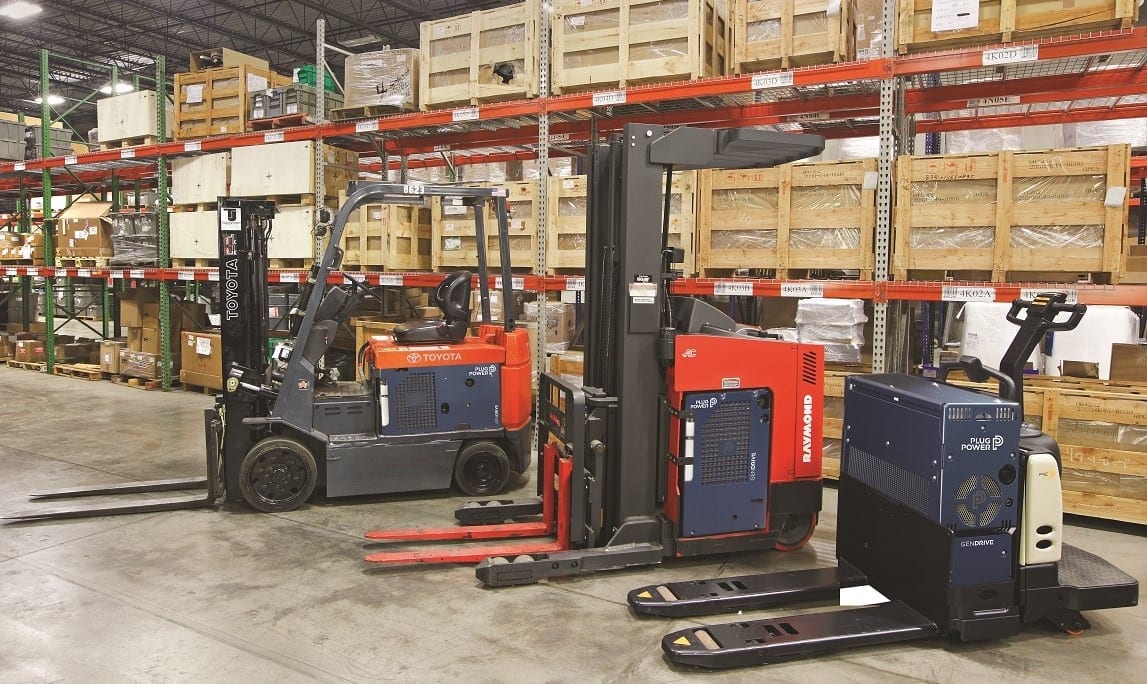 Fuel Cells Power Forklifts