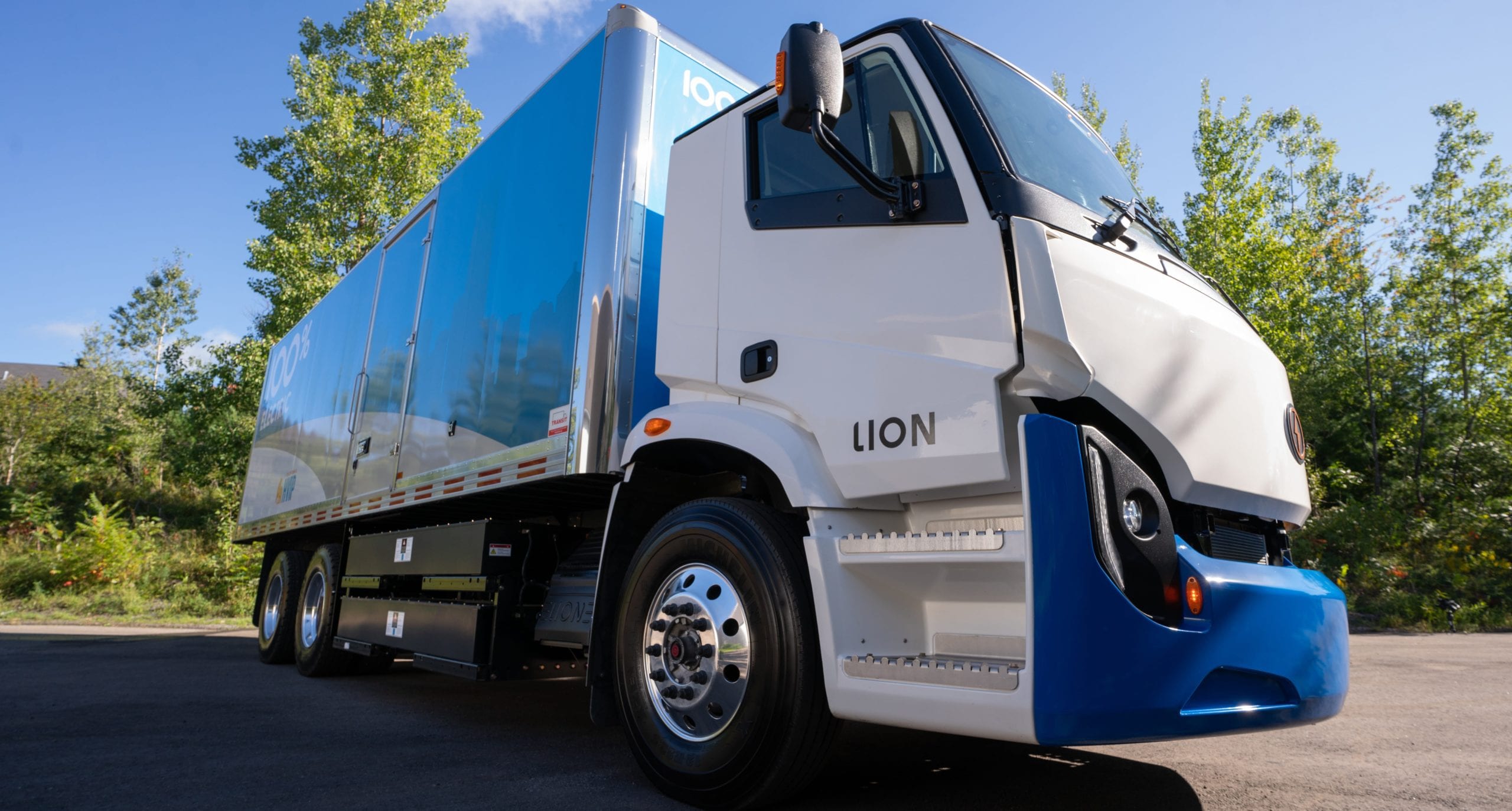 Freight electrification promoted with Lion Electric Freight Truck