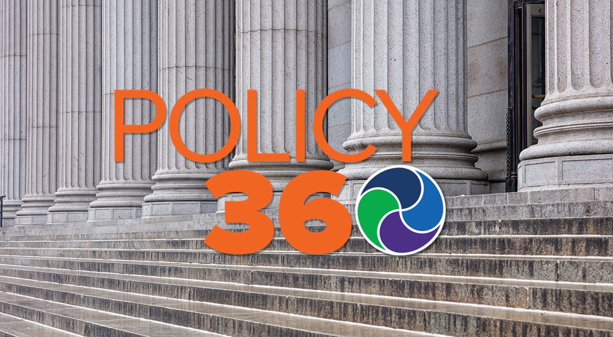 Policy 360 graphic image