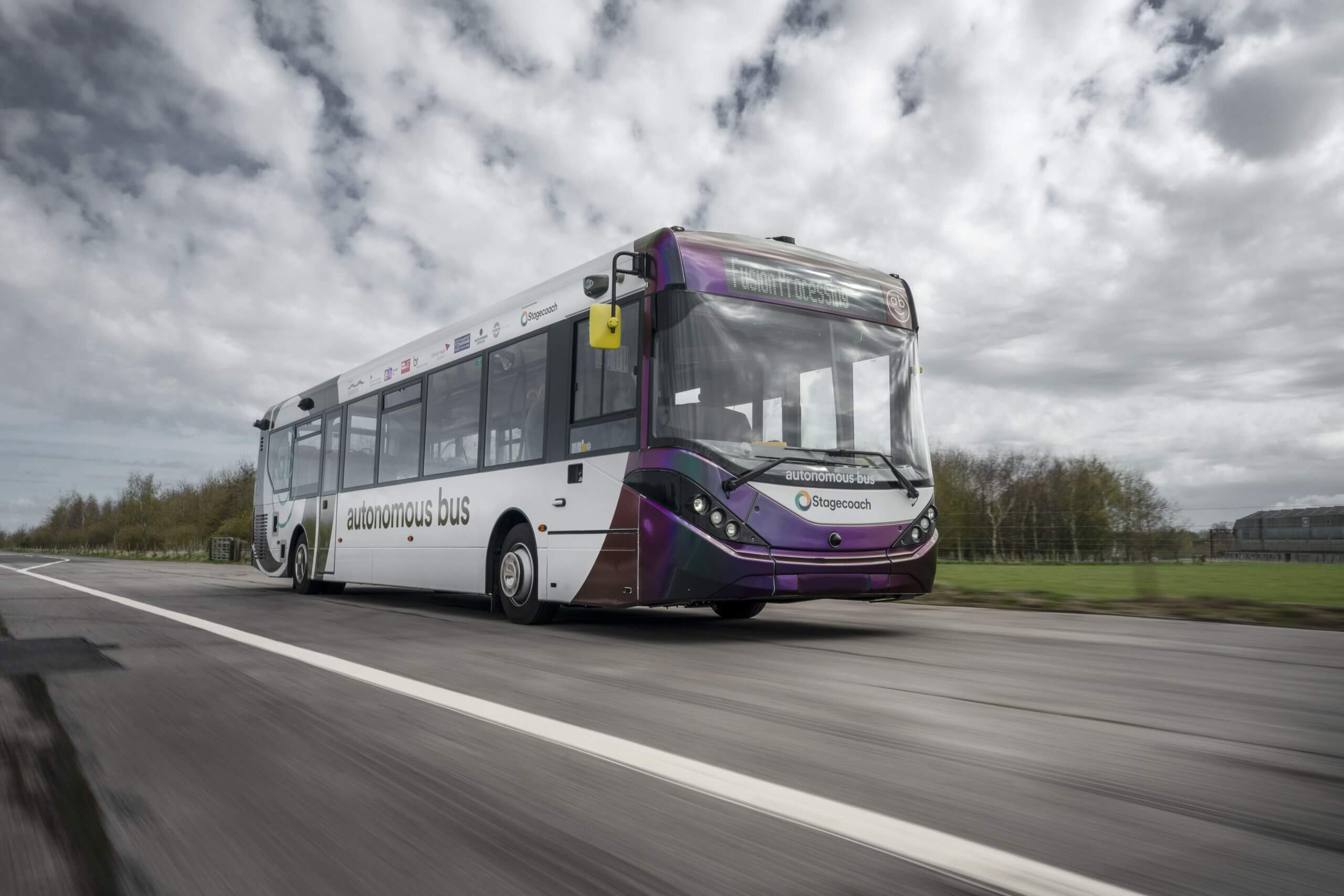 autonomous public transit bus