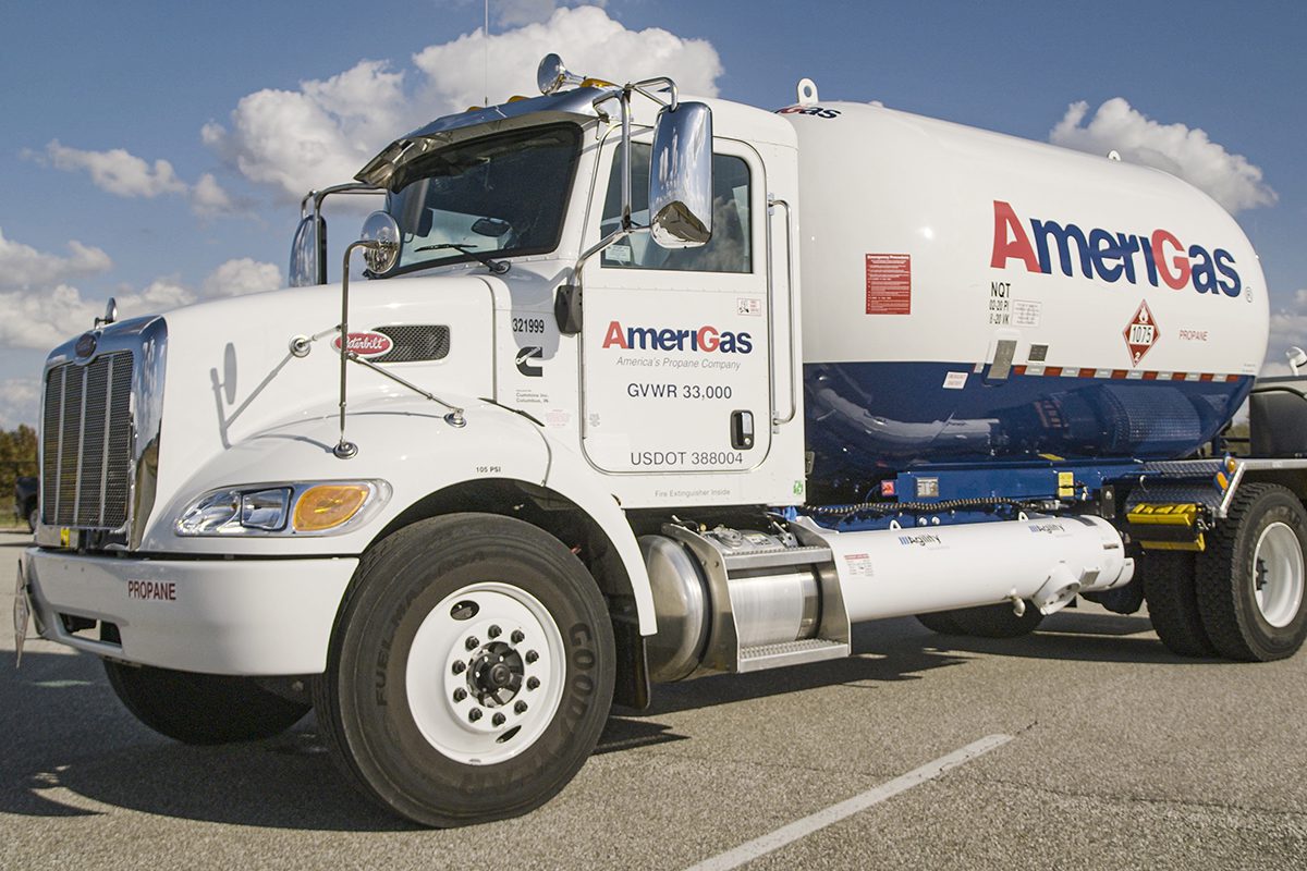 propane America's tanker truck